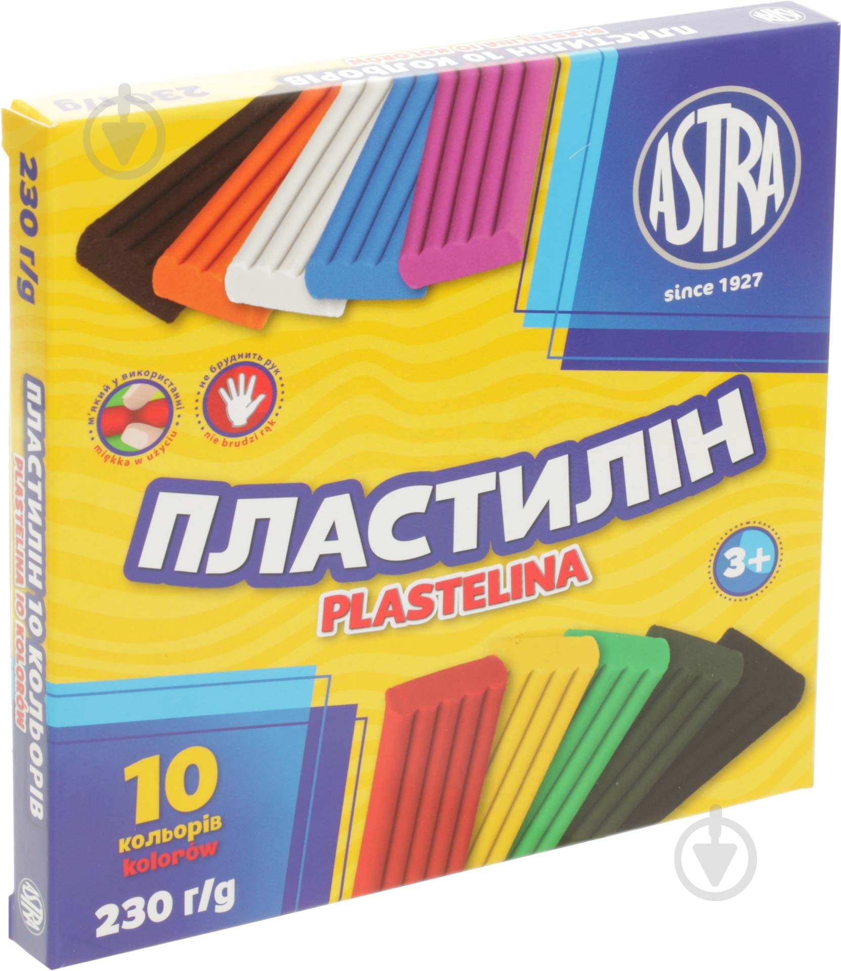 Пластилин 10 цветов 230 г Astra - фото 2