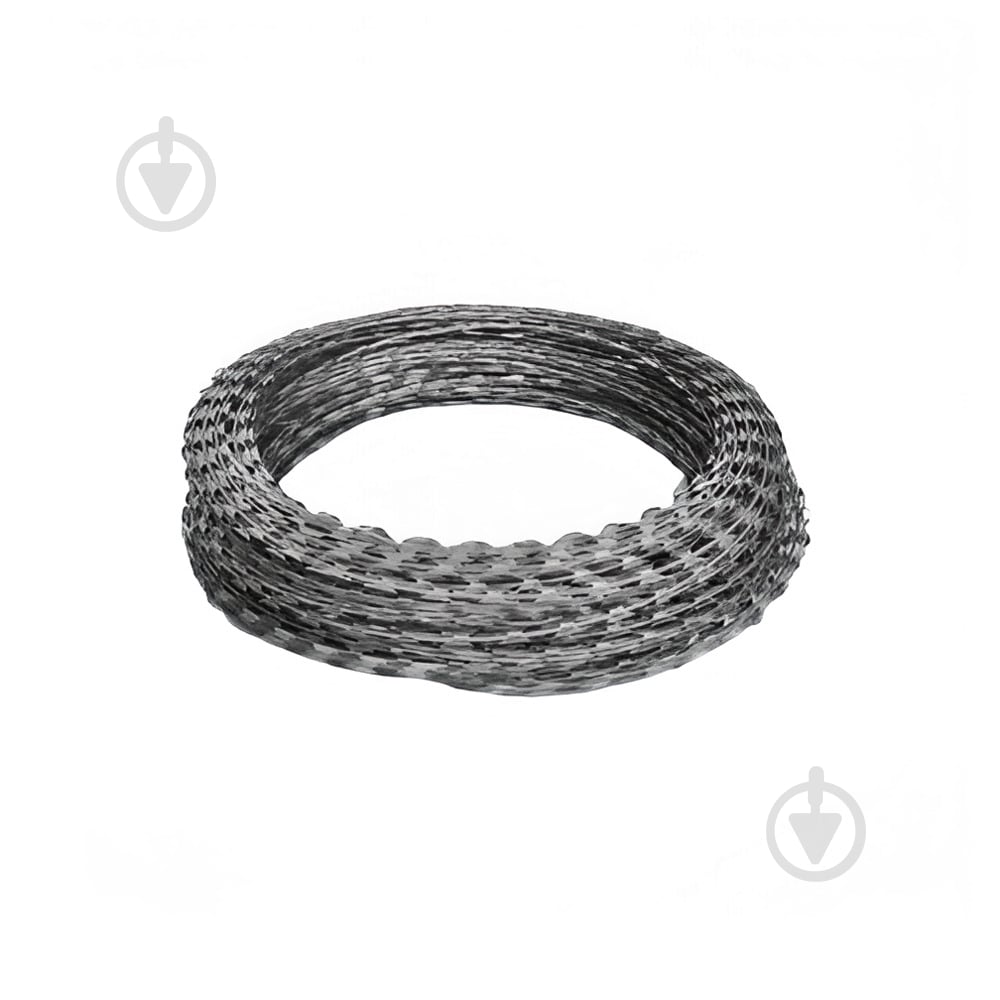 Спиральное ограждение 500/5-2,5 (50 вит) длина 27–28 м белый цинк - фото 1 Спиральное ограждение 500/5-2,5 (50 вит) длина 27–28 м белый цинк - фото 1