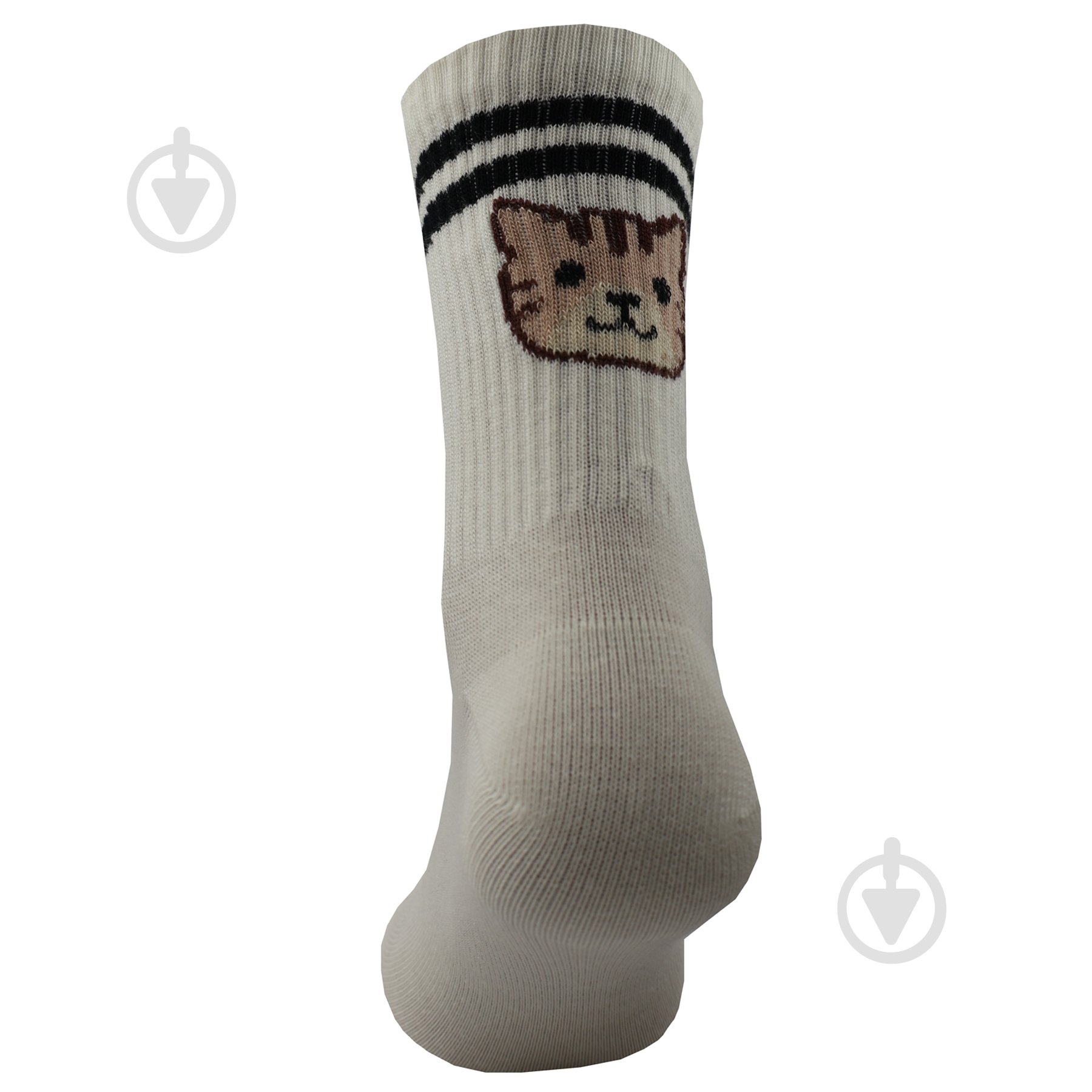 Шкарпетки дитячі для дівчаток Premier Socks зі смужками Пухнастик котик р. 23-25 молочний - фото 1 Шкарпетки дитячі для дівчаток Premier Socks зі смужками Пухнастик котик р. 23-25 молочний - фото 1