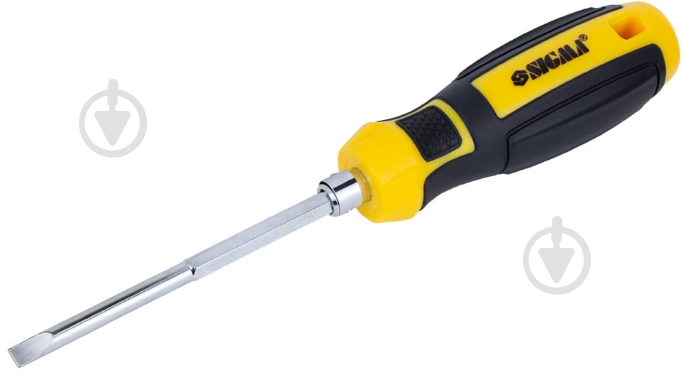 Викрутка Sigma з двосторонніми бітами 6в1 + адаптер CrV Mega 4009711 - фото 4 Викрутка Sigma з двосторонніми бітами 6в1 + адаптер CrV Mega 4009711 - фото 4