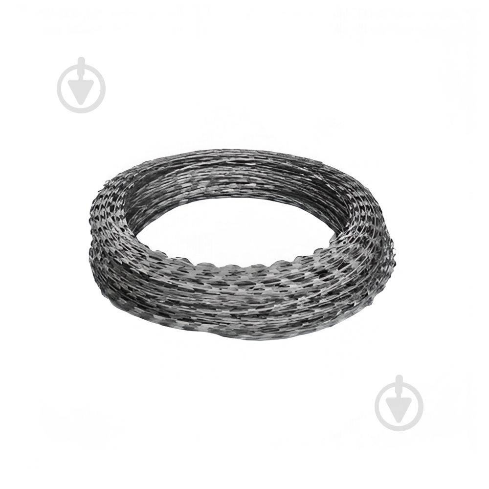 Спиральное ограждение 900/5-2,5 (50 вит) длина 44–45 м белый цинк - фото 1