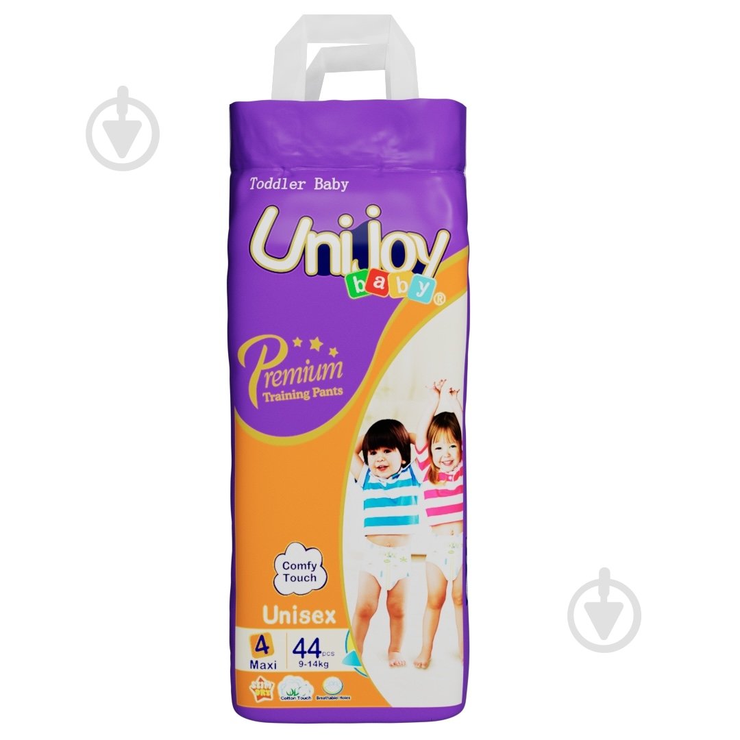 Подгузники-трусики UNIJOY Premium L 4 9-14 кг 44 шт. - фото 1