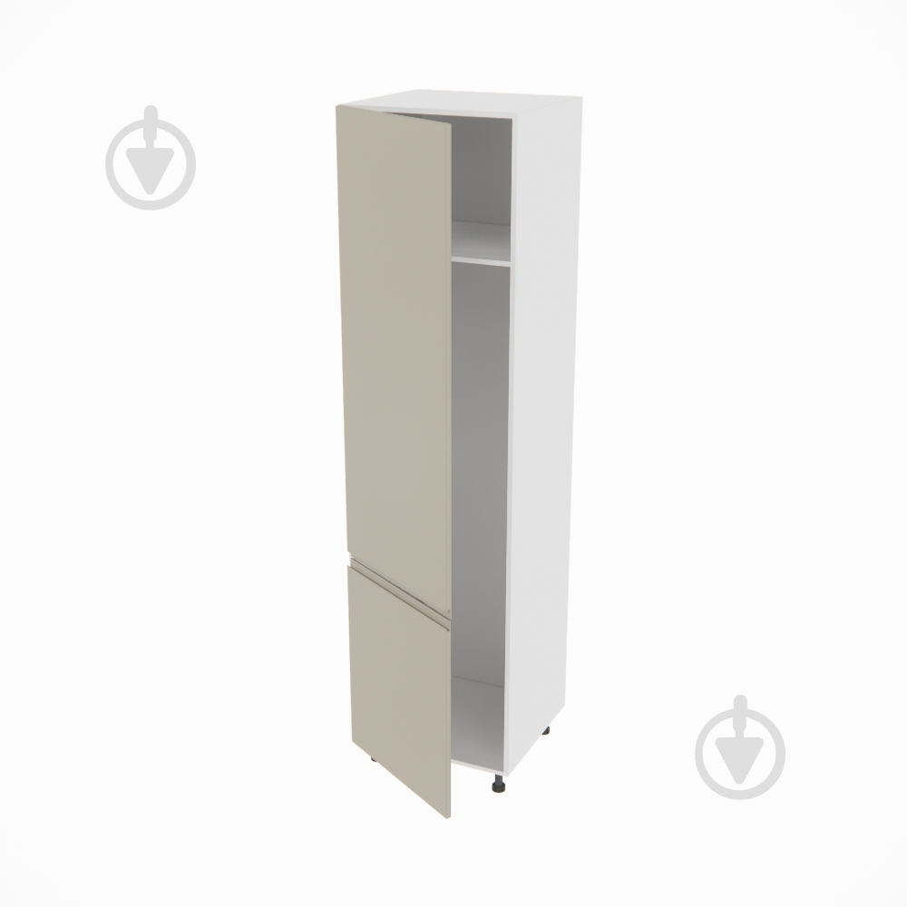 Шафа під холодильник Влада (П 60 Х (920)ліва) айворі/білий Світ Меблів - фото 2 Шафа під холодильник Влада (П 60 Х (920)ліва) айворі/білий Світ Меблів - фото 2