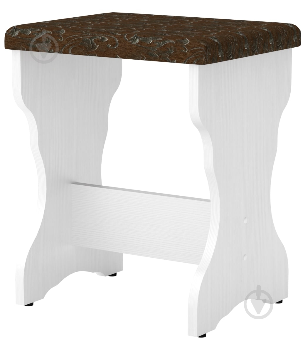 Табурет Компанит Т-1 бостон браун / нимфея альба - фото 1