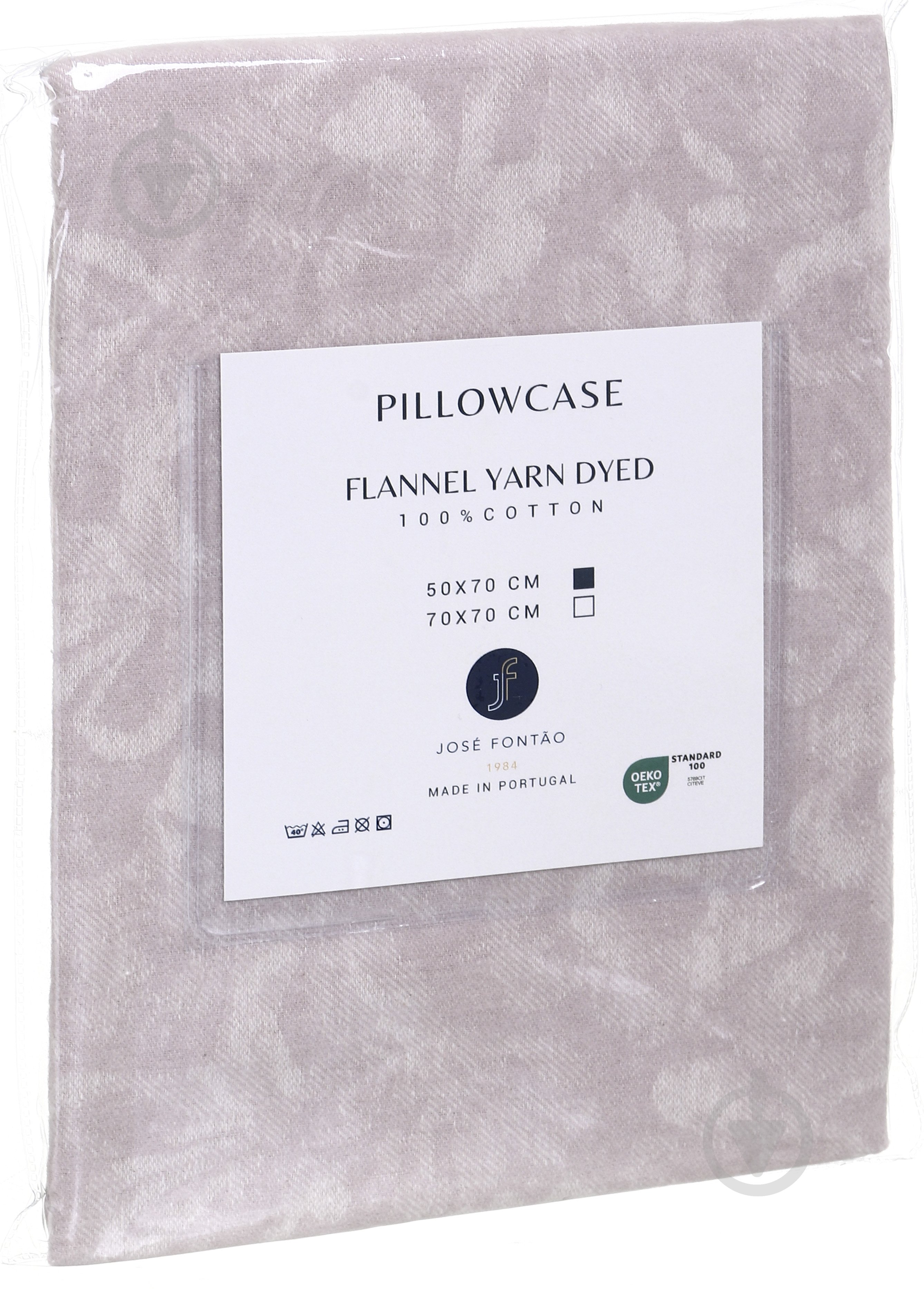 Наволочка Lisboa фланель 50x70 см рожевий jose fontao - фото 3 Наволочка Lisboa фланель 50x70 см рожевий jose fontao - фото 3