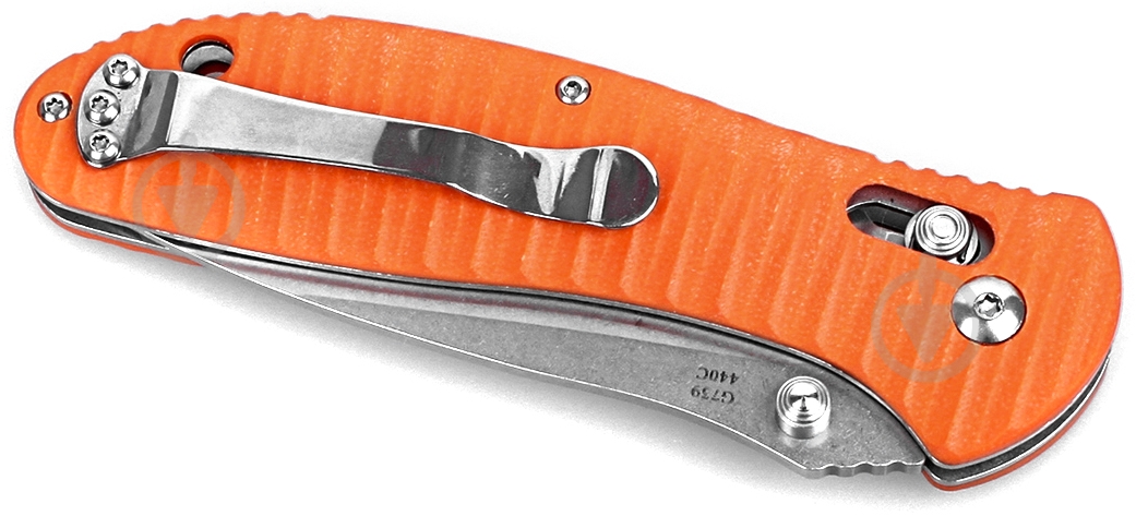 Нож складной Ganzo оранжевый, 7 серия G7392P-OR - фото 4