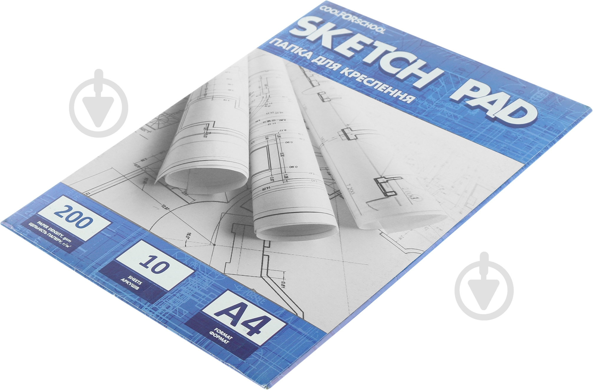 Бумага для черчения Cool For School А4 200 г/м2 10 листов CF32009 - фото 2 Бумага для черчения Cool For School А4 200 г/м2 10 листов CF32009 - фото 2