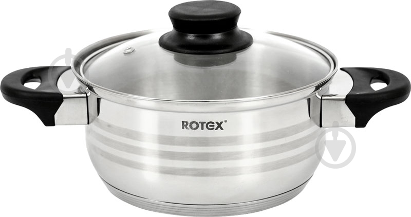 Кастрюля Rotex 18 см 2 л Milano RC022-18 - фото 1 Кастрюля Rotex 18 см 2 л Milano RC022-18 - фото 1