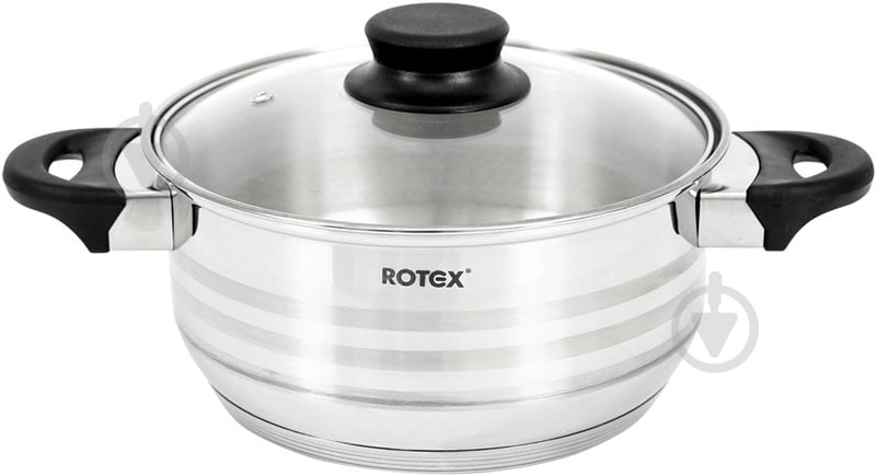 Кастрюля Rotex 20 см 2.9 л Milano RC022-20 - фото 1 Кастрюля Rotex 20 см 2.9 л Milano RC022-20 - фото 1