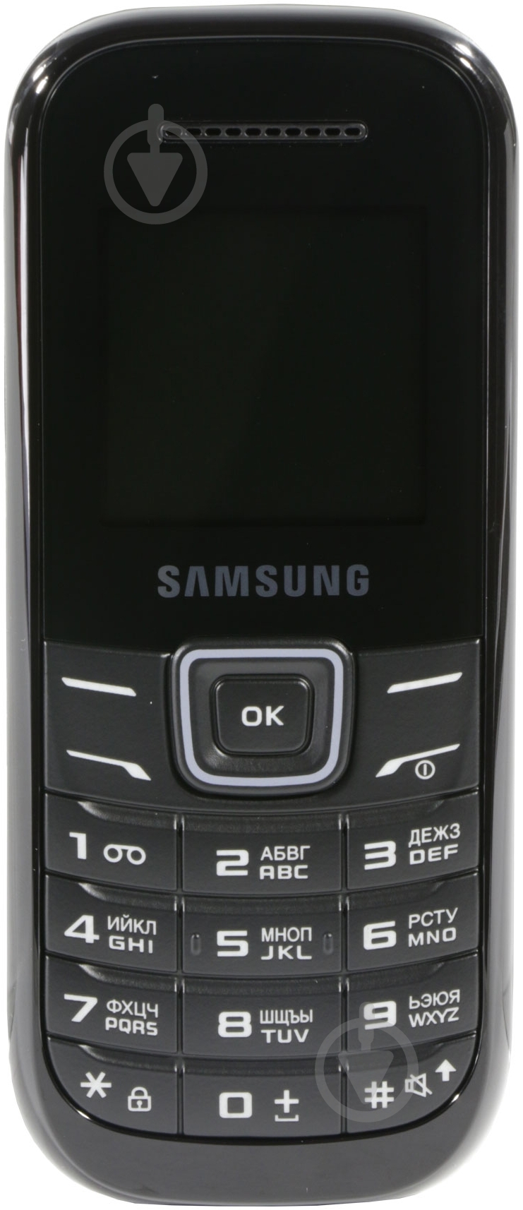 Мобильный телефон Samsung E1200 black GT-E1200ZKISEK - фото 1