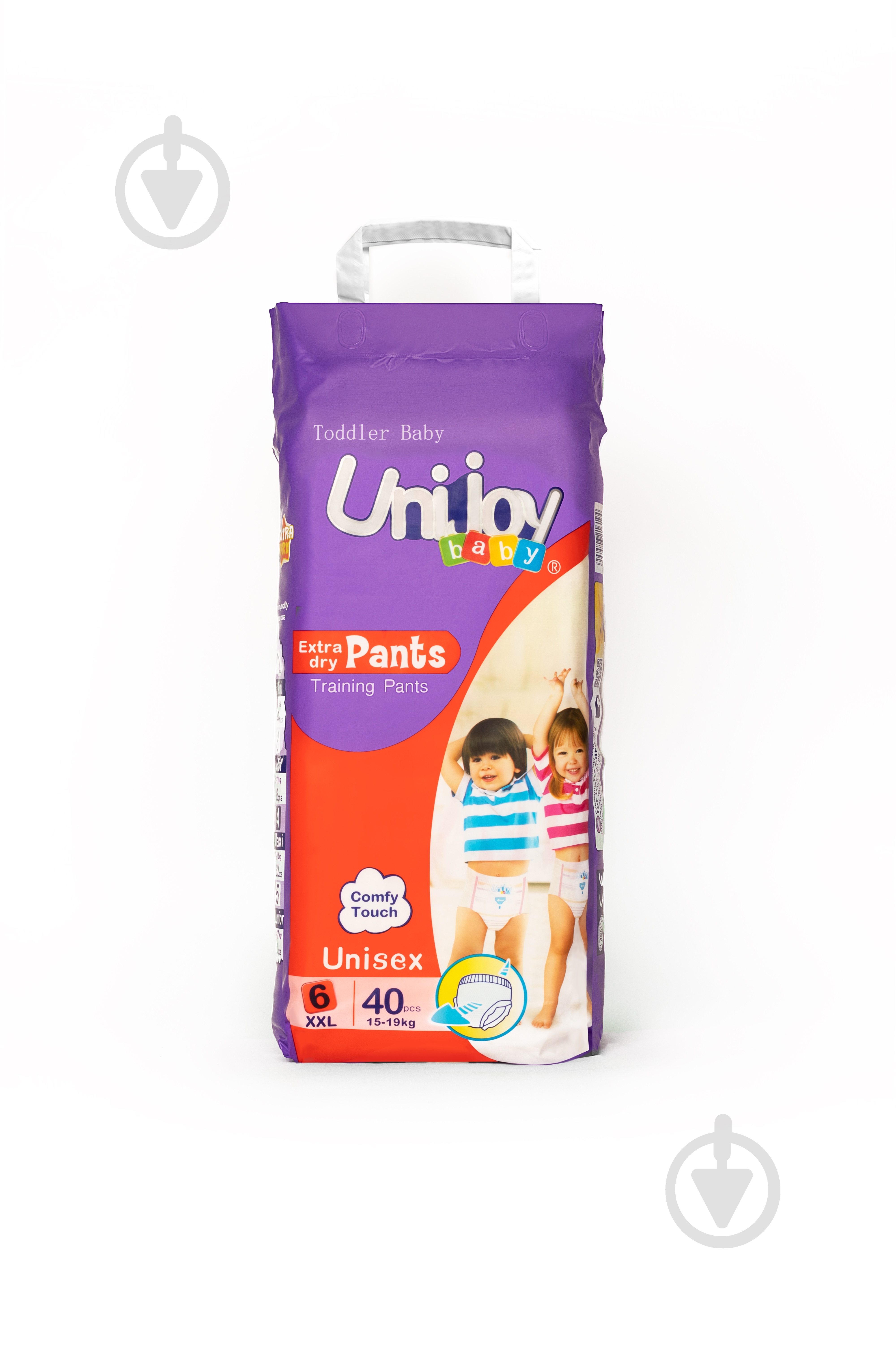 Підгузки-трусики UNIJOY Soft XXL 6 15-19 кг 40 шт. - фото 1