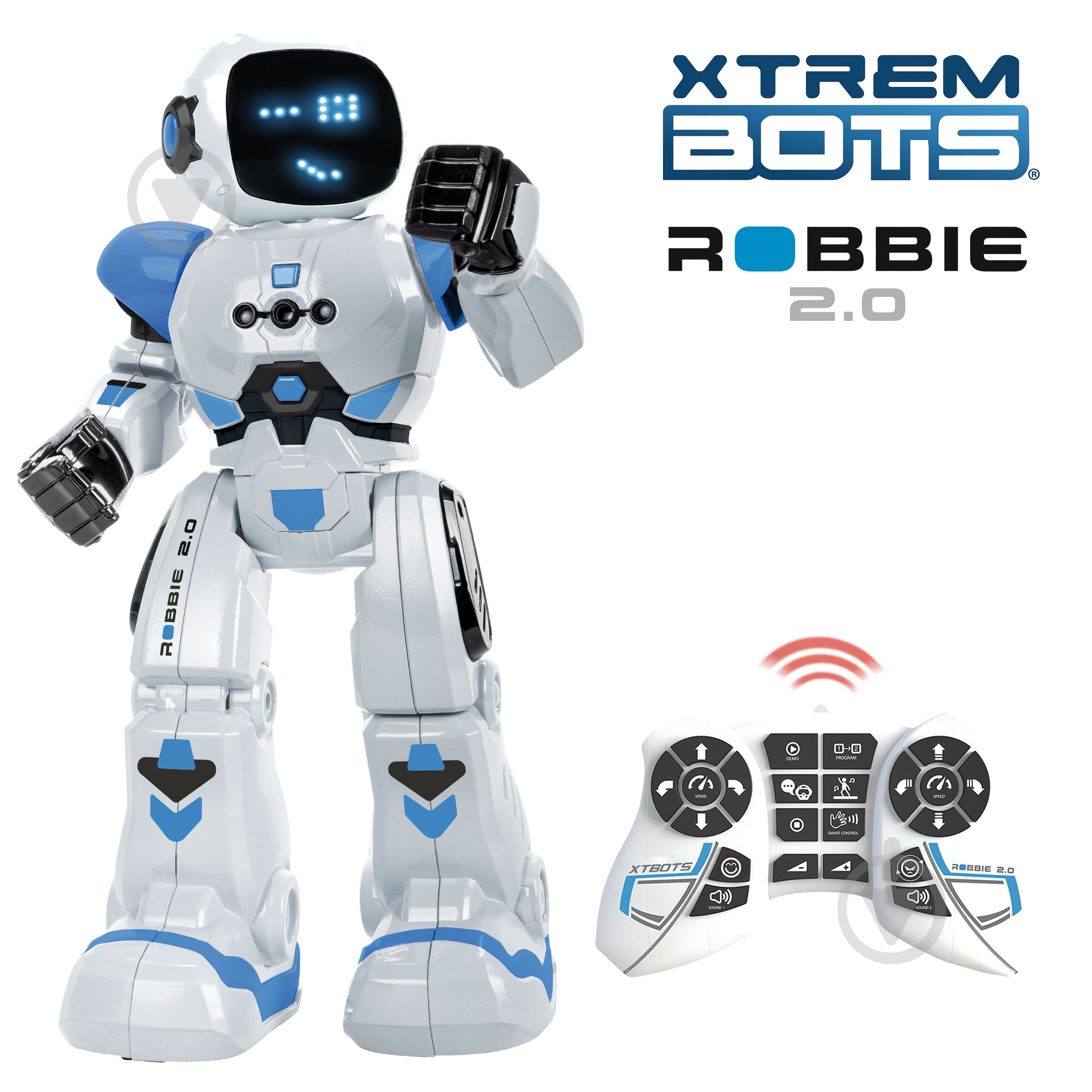 ᐉ Игрушка-робот интерактивный Blue Rocket Робби 2.0 STEM