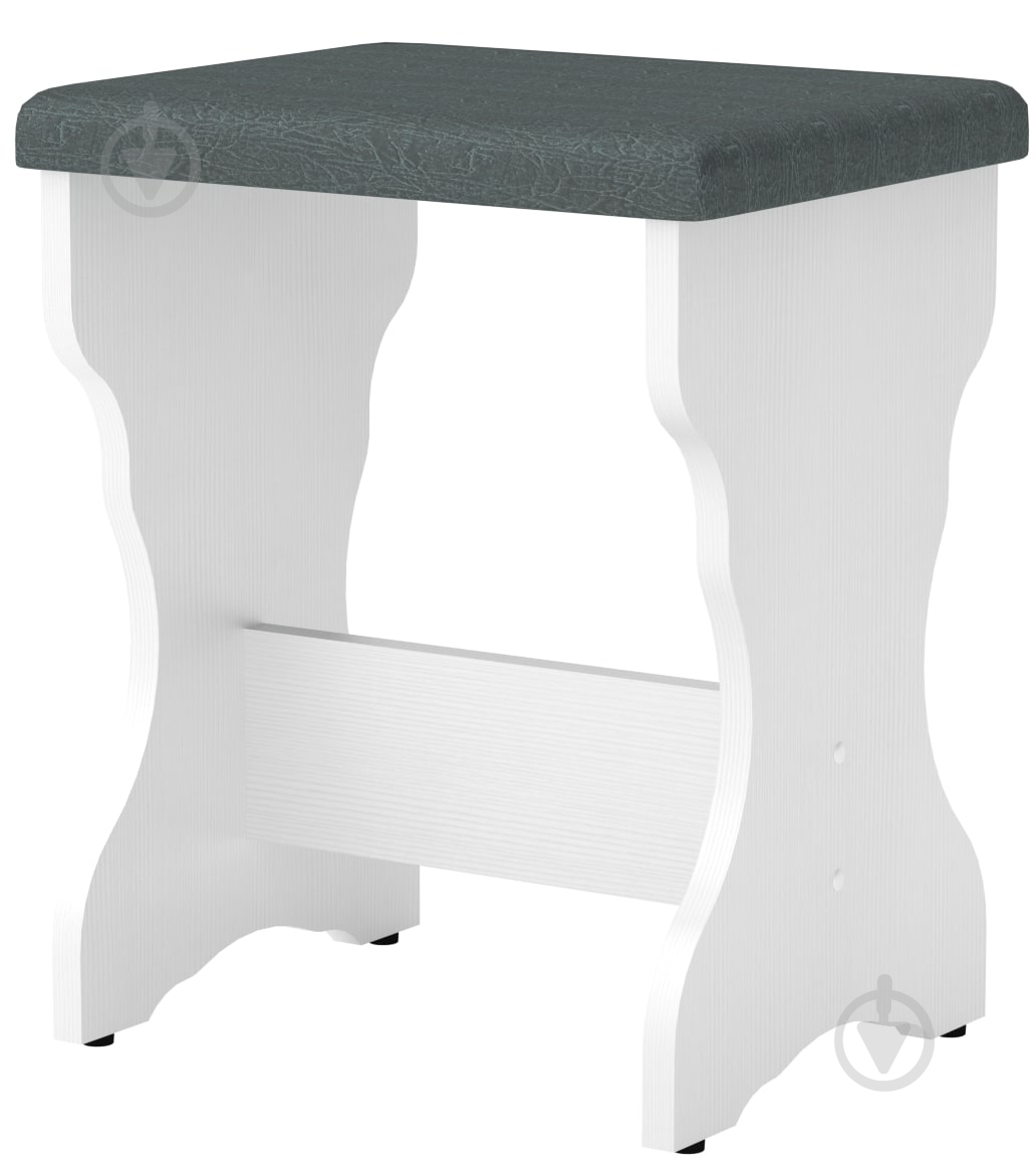 Табурет Компанит Т-2 серый / нимфея альба - фото 1 Табурет Компанит Т-2 серый / нимфея альба - фото 1