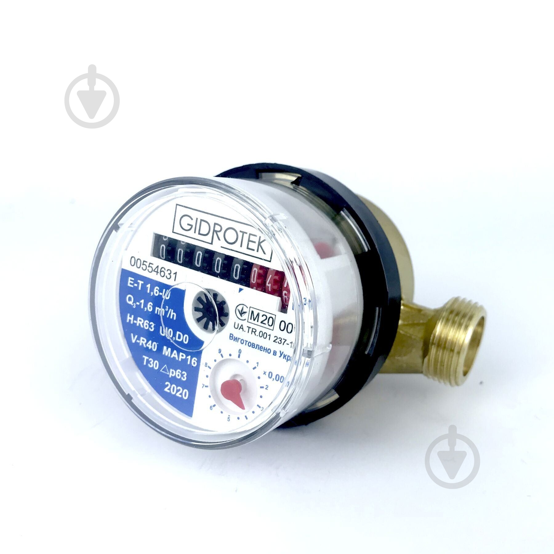 УЦЕНКА! Счетчик холодной воды Gidrotek E-T 1,6U 1/2 (УЦ №26) - фото 3