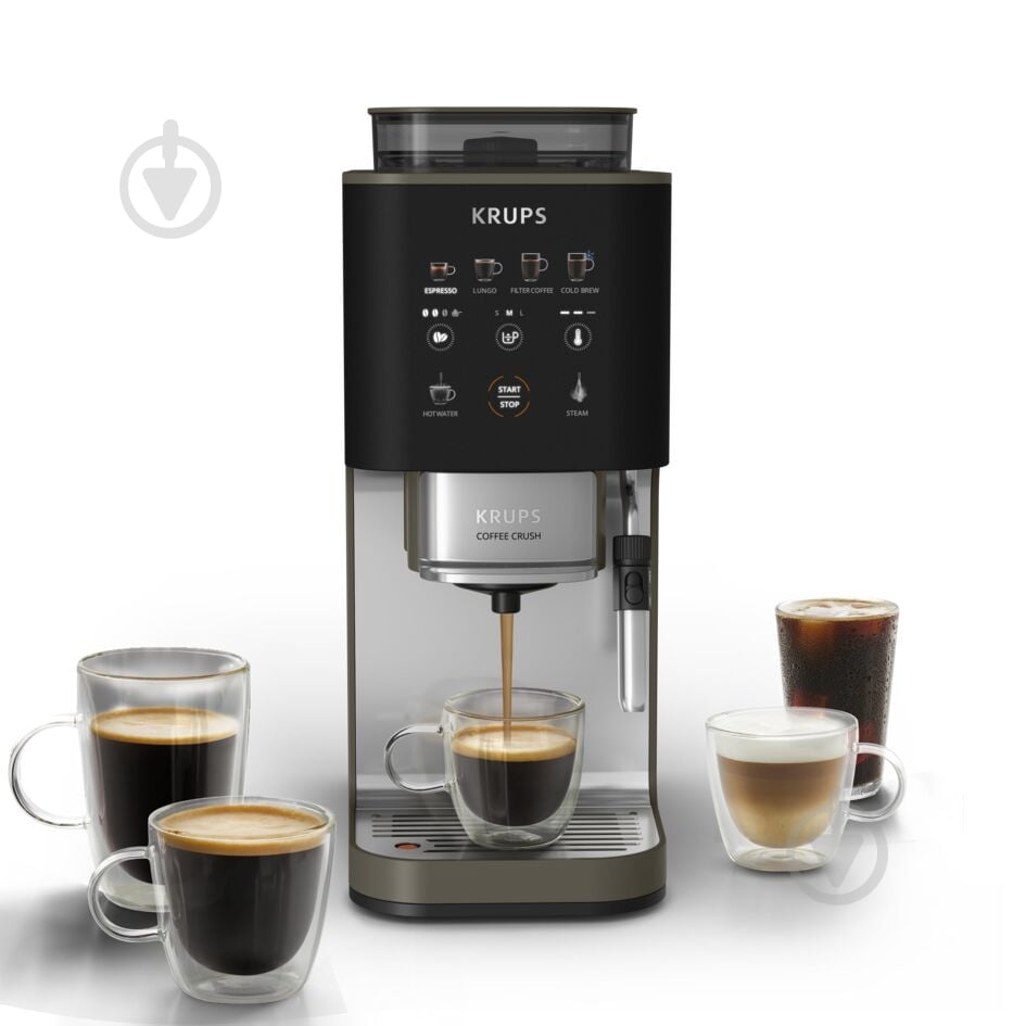 ВІТРИНА! Кавомашина Krups Coffee Crush Experience SA403BE0 - фото 15 ВІТРИНА! Кавомашина Krups Coffee Crush Experience SA403BE0 - фото 15