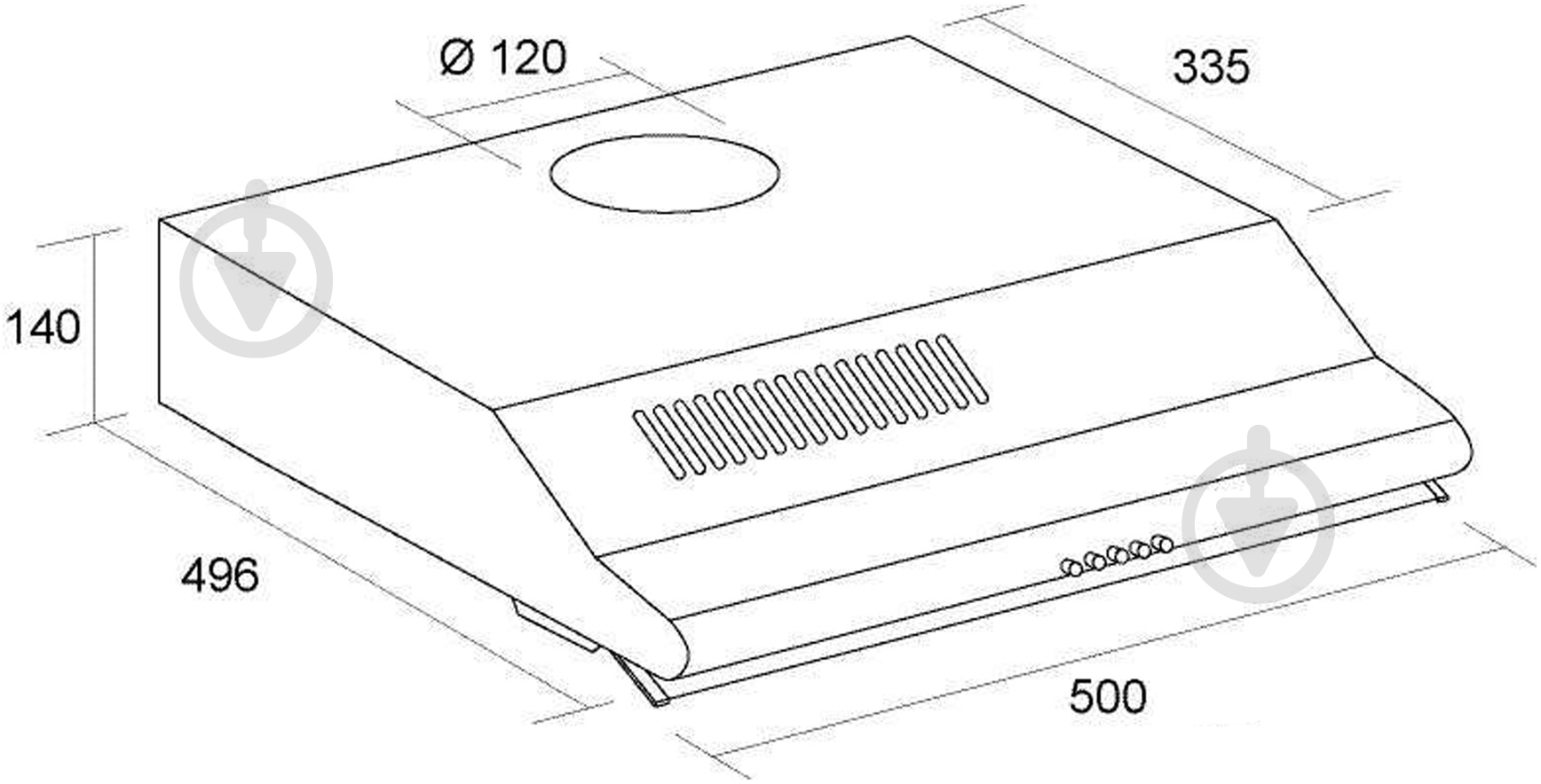 Вытяжка Pyramida WH 10-50 IVORY - фото 14 Вытяжка Pyramida WH 10-50 IVORY - фото 14