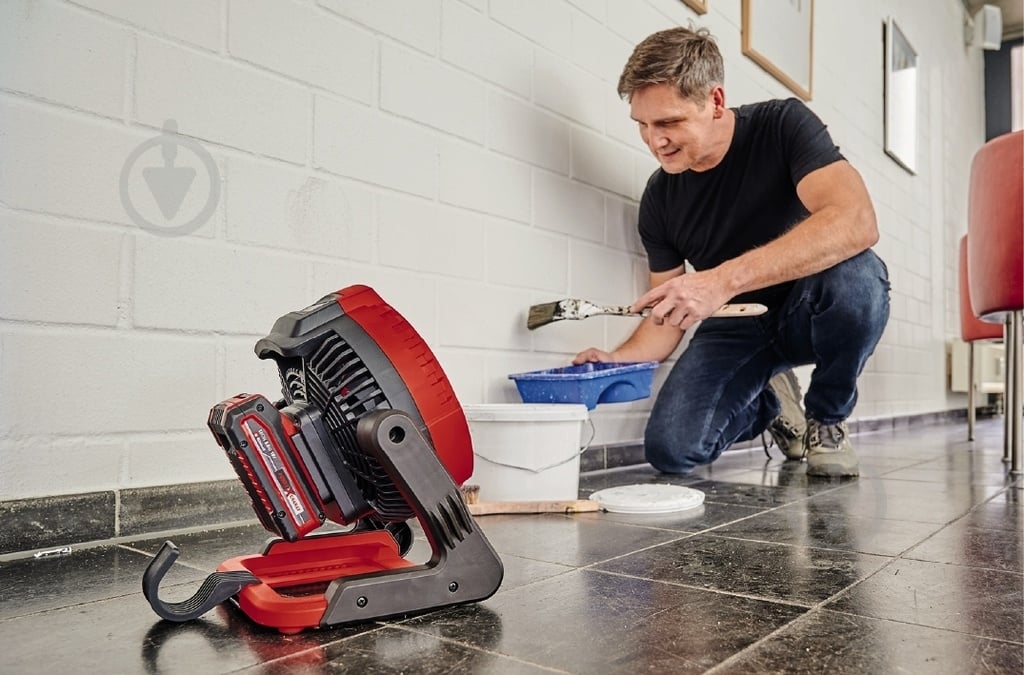 Вентилятор напольный Einhell GE-CF 18/2200 Li для внутреннего и внешнего использования - фото 4