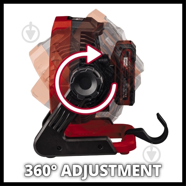 Вентилятор напольный Einhell GE-CF 18/2200 Li для внутреннего и внешнего использования - фото 10