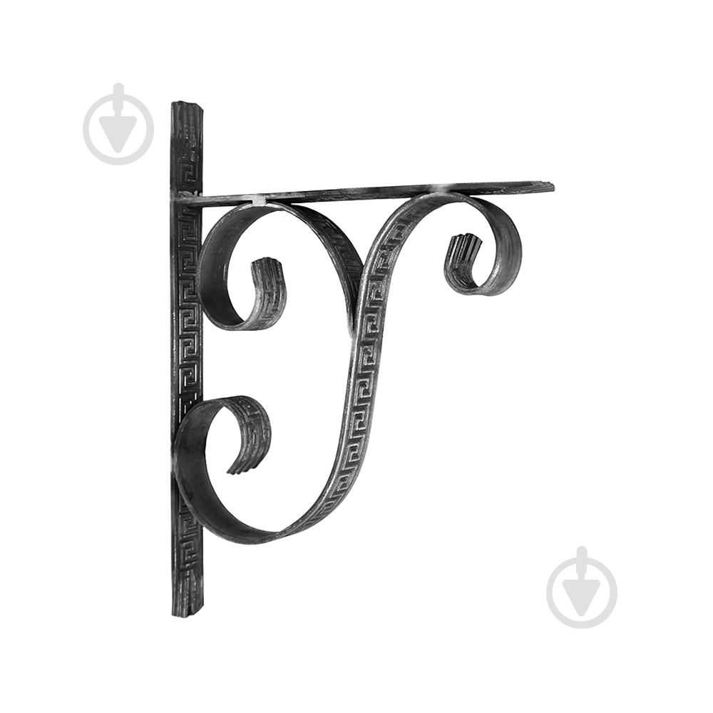 Кронштейн кованый 16.045 350х260х30х4 мм - фото 1