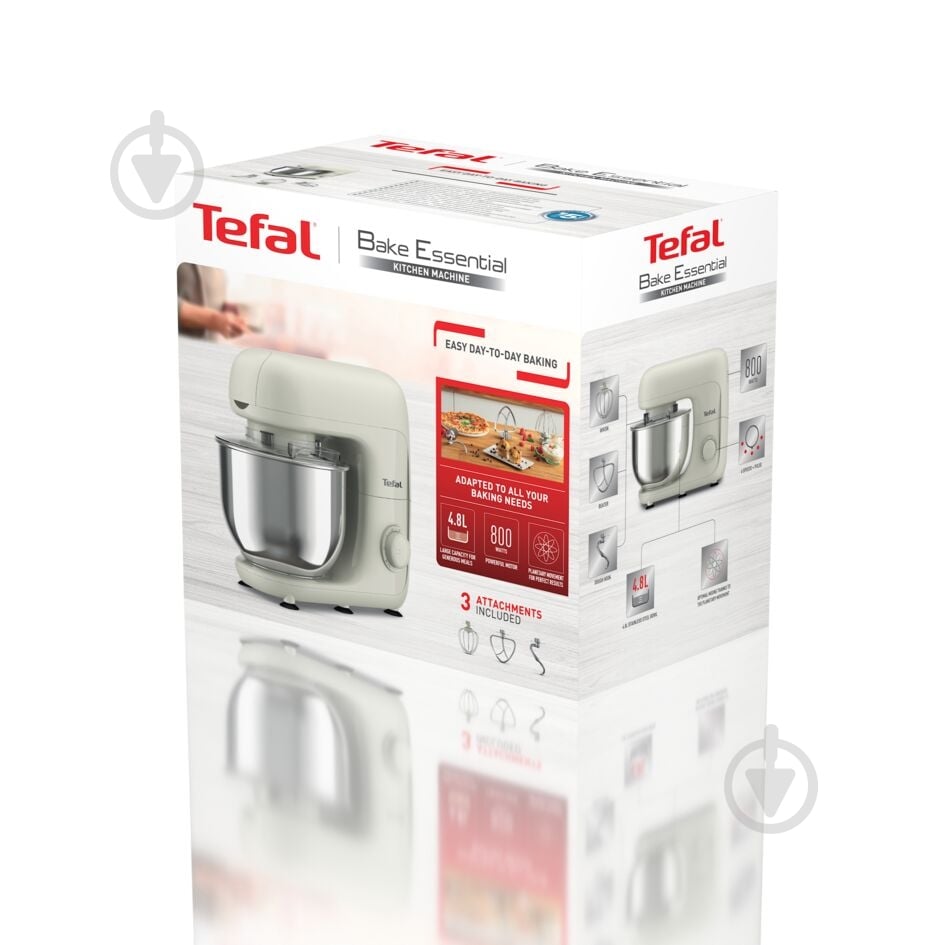 ВИТРИНА! Кухонная машина Tefal BAKE ESSENTIAL QB160138 - фото 17