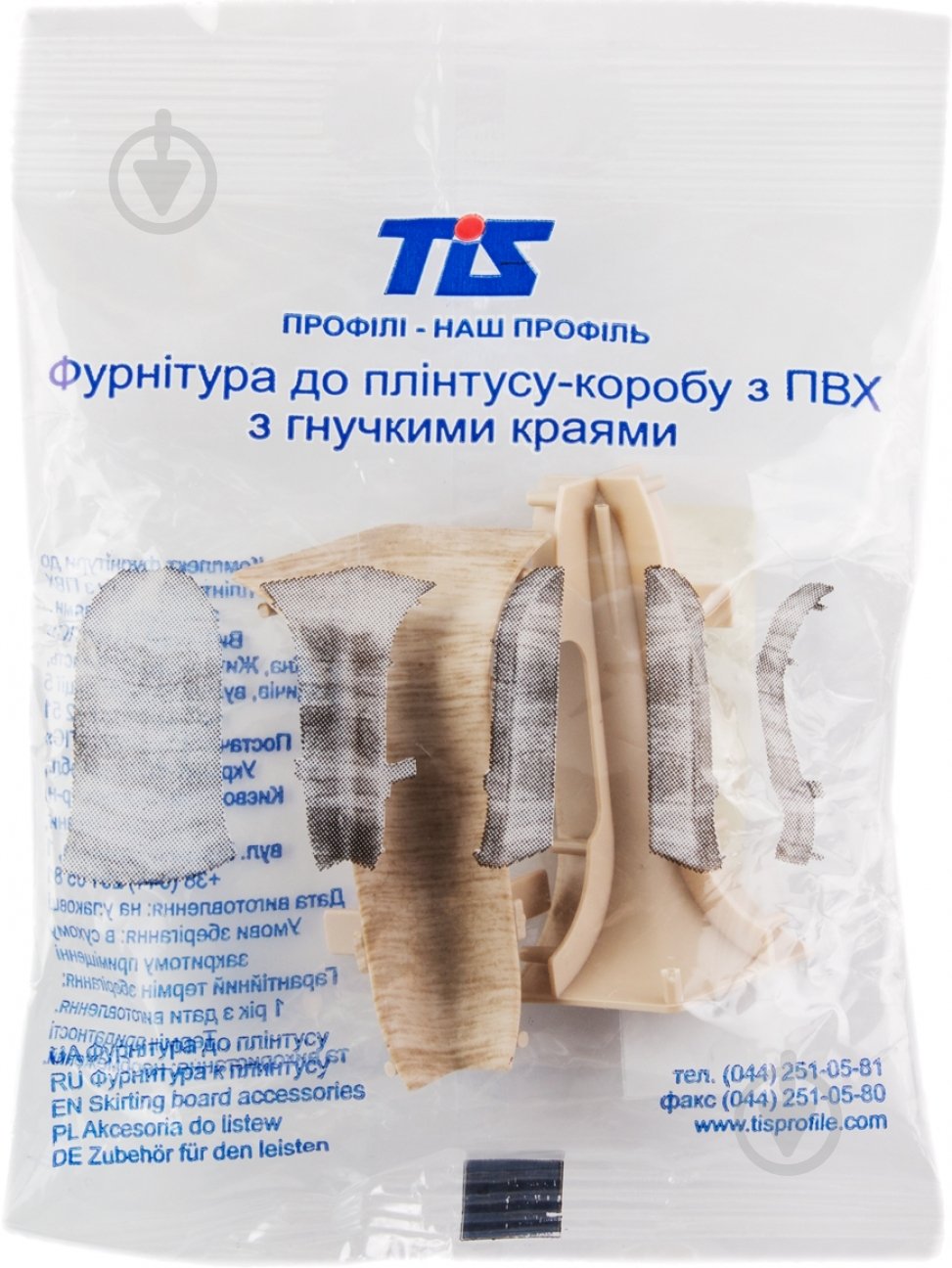 Комплект куточків внутрішніх TIS тік - фото 3