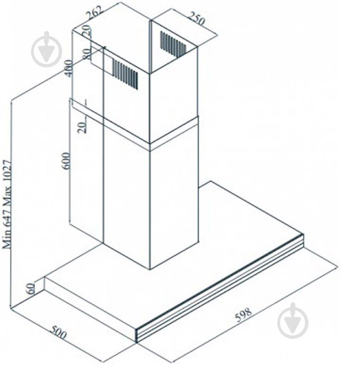 Вытяжка Hansa OKS 652 TH - фото 15