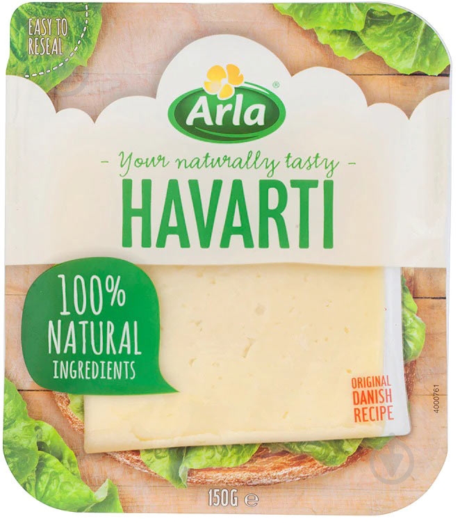Сыр Arla Хаварти 60% 150 г - фото 1