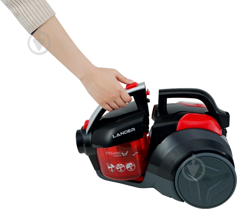 Пылесос Hoover LA71_LA30011 black/red - фото 9 Пылесос Hoover LA71_LA30011 black/red - фото 9