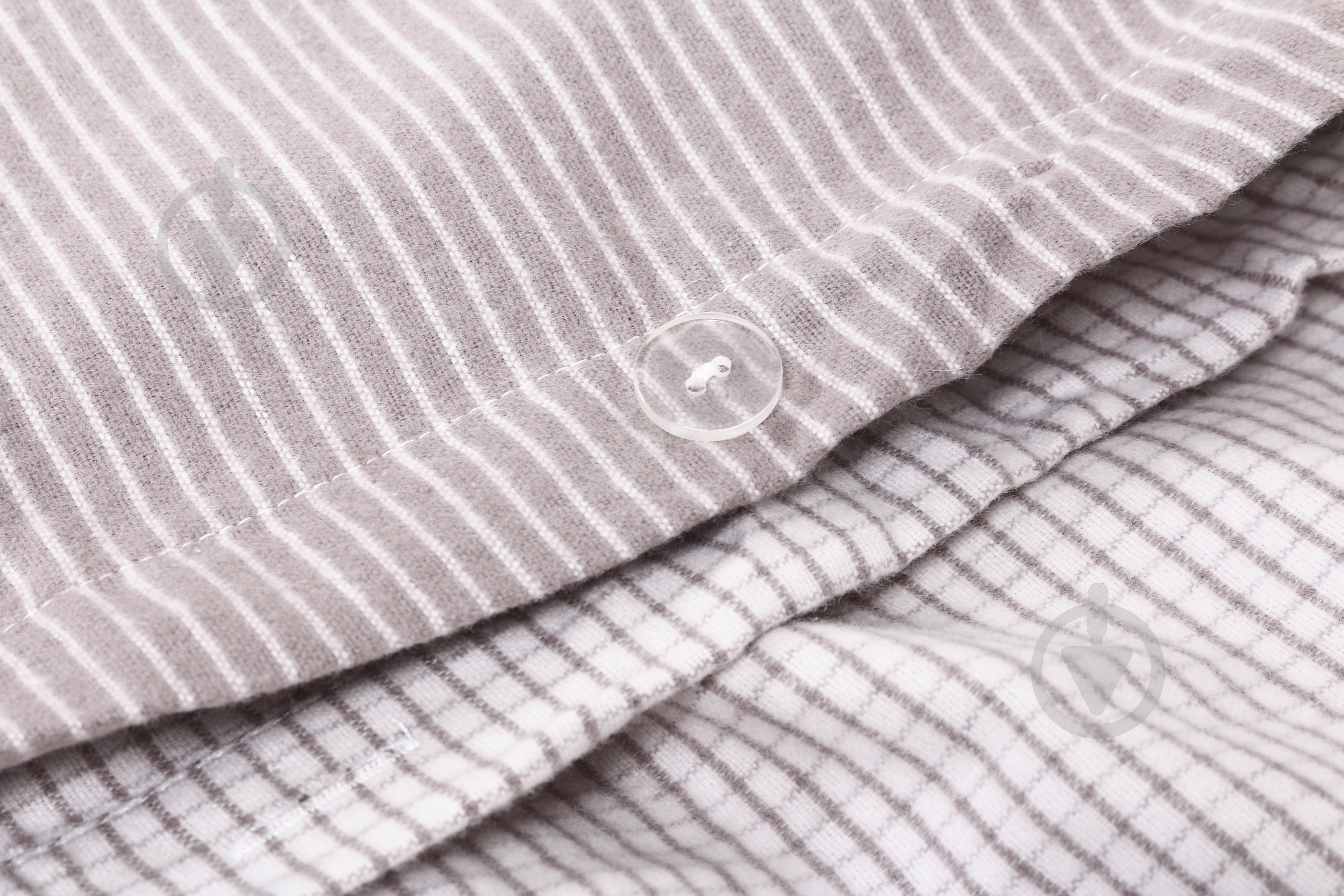 Пододеяльник Porto фланель 200x220 см белый с серым jose fontao - фото 2 Пододеяльник Porto фланель 200x220 см белый с серым jose fontao - фото 2