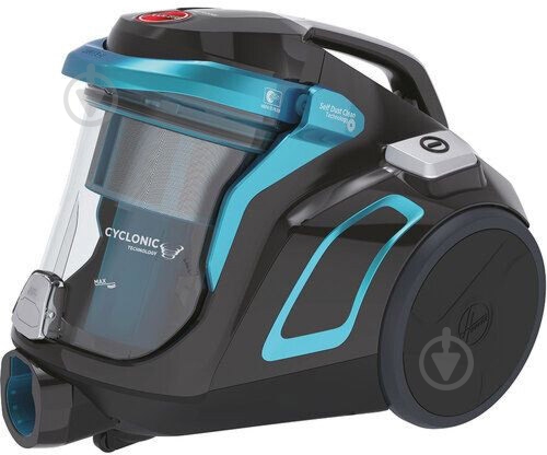 Пылесос Hoover HP710PAR 011 black/turquoise - фото 4 Пылесос Hoover HP710PAR 011 black/turquoise - фото 4