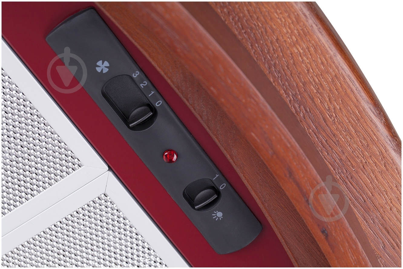 Вытяжка Pyramida R-60 BURGUNDY NUT/U - фото 2 Вытяжка Pyramida R-60 BURGUNDY NUT/U - фото 2