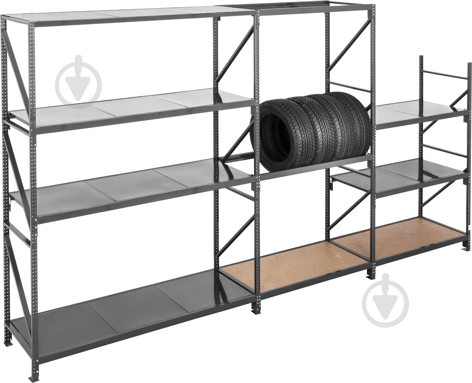 Траверса металева 130x1805x45 мм Атлант графіт метал - фото 3