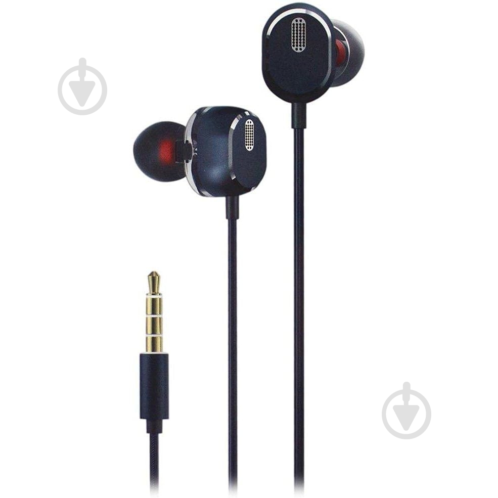 Наушники HP black (DHE-7003) - фото 1
