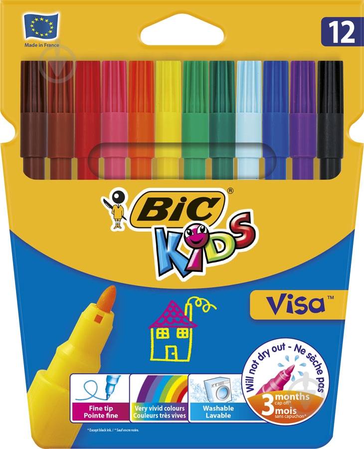 Фломастери Віза BIC - фото 1