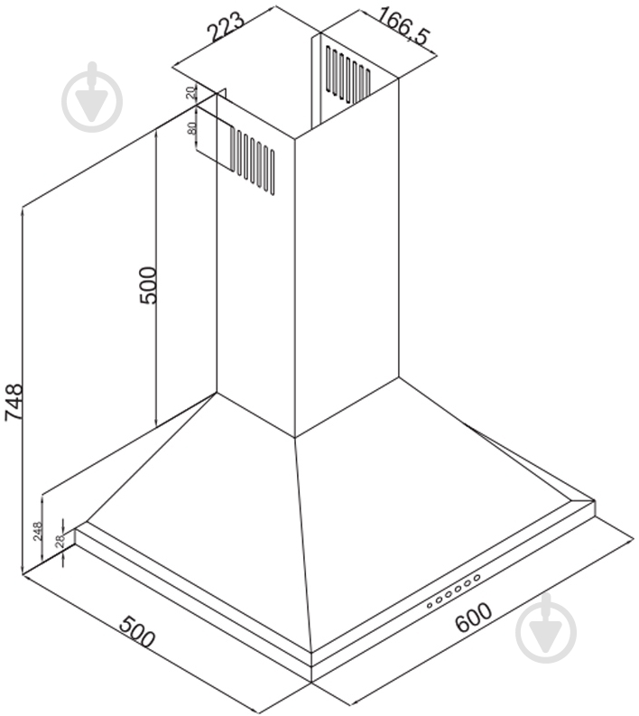 Вытяжка Hansa OKS 613 RBH - фото 9