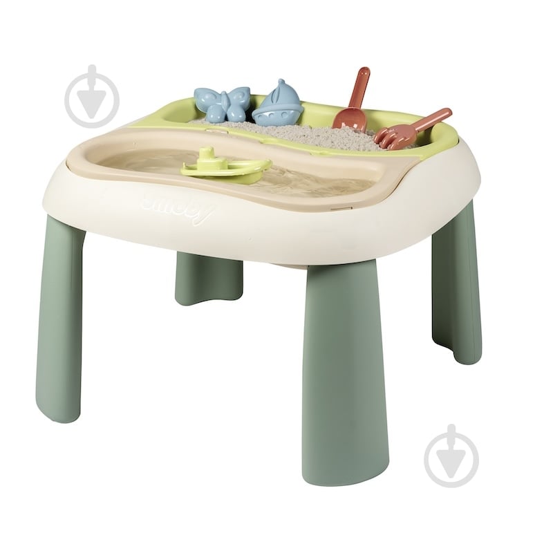 Игровой стол Smoby Life 2 в 1 7600840111 - фото 1