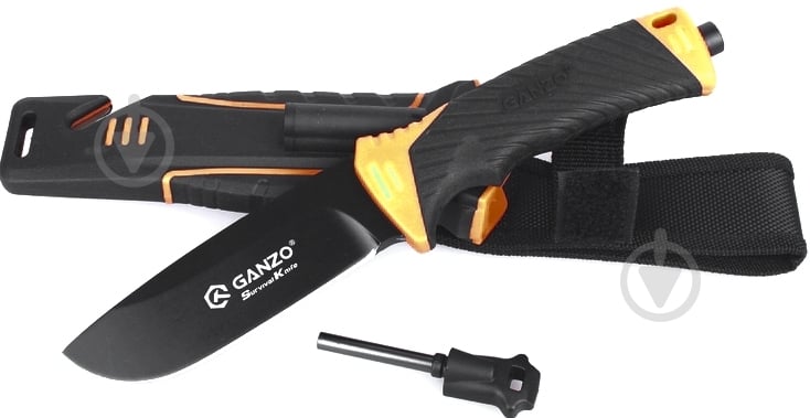 Нож тактический Ganzo G8012-OR - фото 1