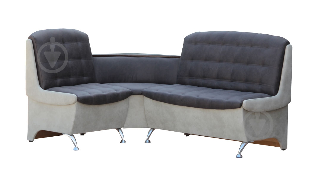 УЦІНКА! Куточок кухонний Берегиня Аффогато 1,28х1,73 м сірий темно-сірий (УЦ №2571) - фото 1 УЦІНКА! Куточок кухонний Берегиня Аффогато 1,28х1,73 м сірий темно-сірий (УЦ №2571) - фото 1