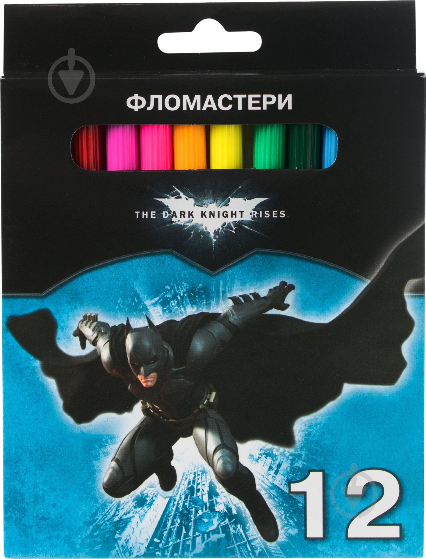 Фломастеры Batman 12 шт. BN07131 Cool For School - фото 1
