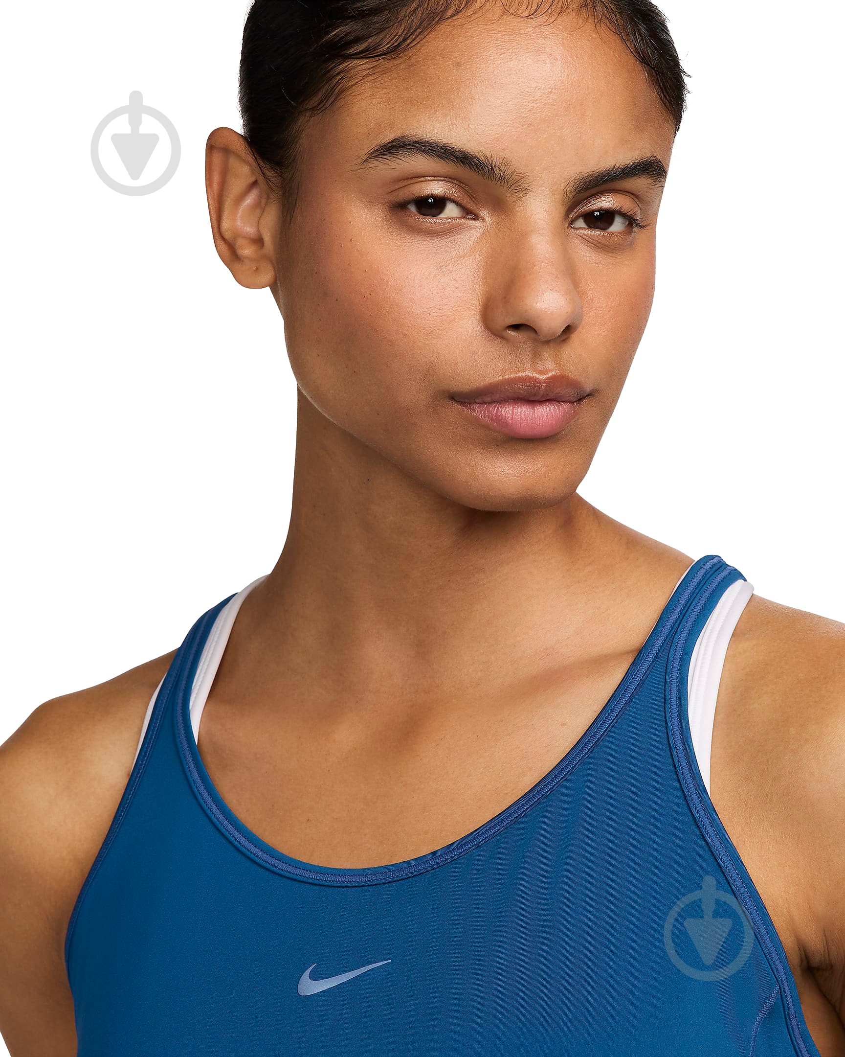 Майка Nike W NK ONE CLASSIC DF STRPY TANK FN2795-476 р.L синій - фото 3