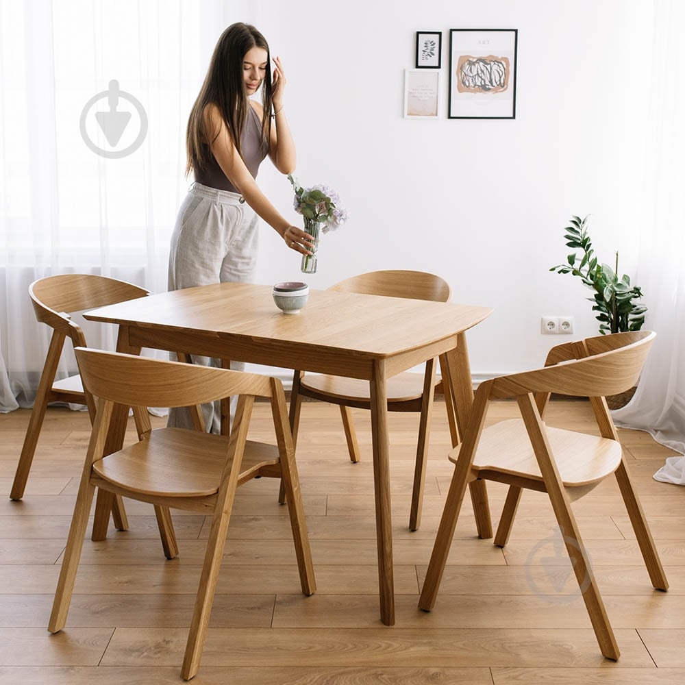 Стол обеденный PAVLYK Торонто 1150(1525)x750x750мм орех/орех - фото 6 Стол обеденный PAVLYK Торонто 1150(1525)x750x750мм орех/орех - фото 6