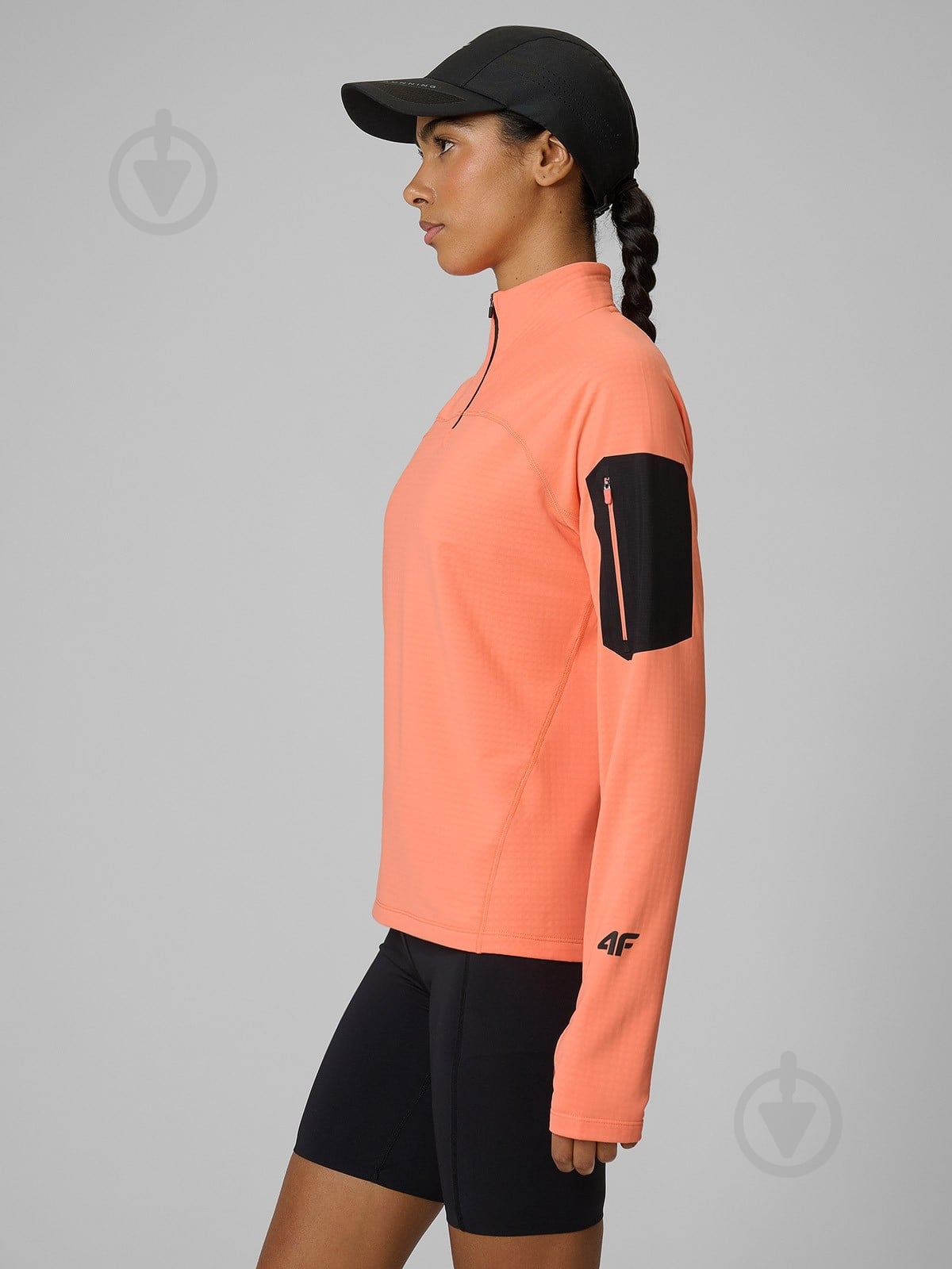 Джемпер 4F SWEATSHIRT FNK F642 4FWSS26TFSWF642-70S р.S оранжевый - фото 3 Джемпер 4F SWEATSHIRT FNK F642 4FWSS26TFSWF642-70S р.S оранжевый - фото 3