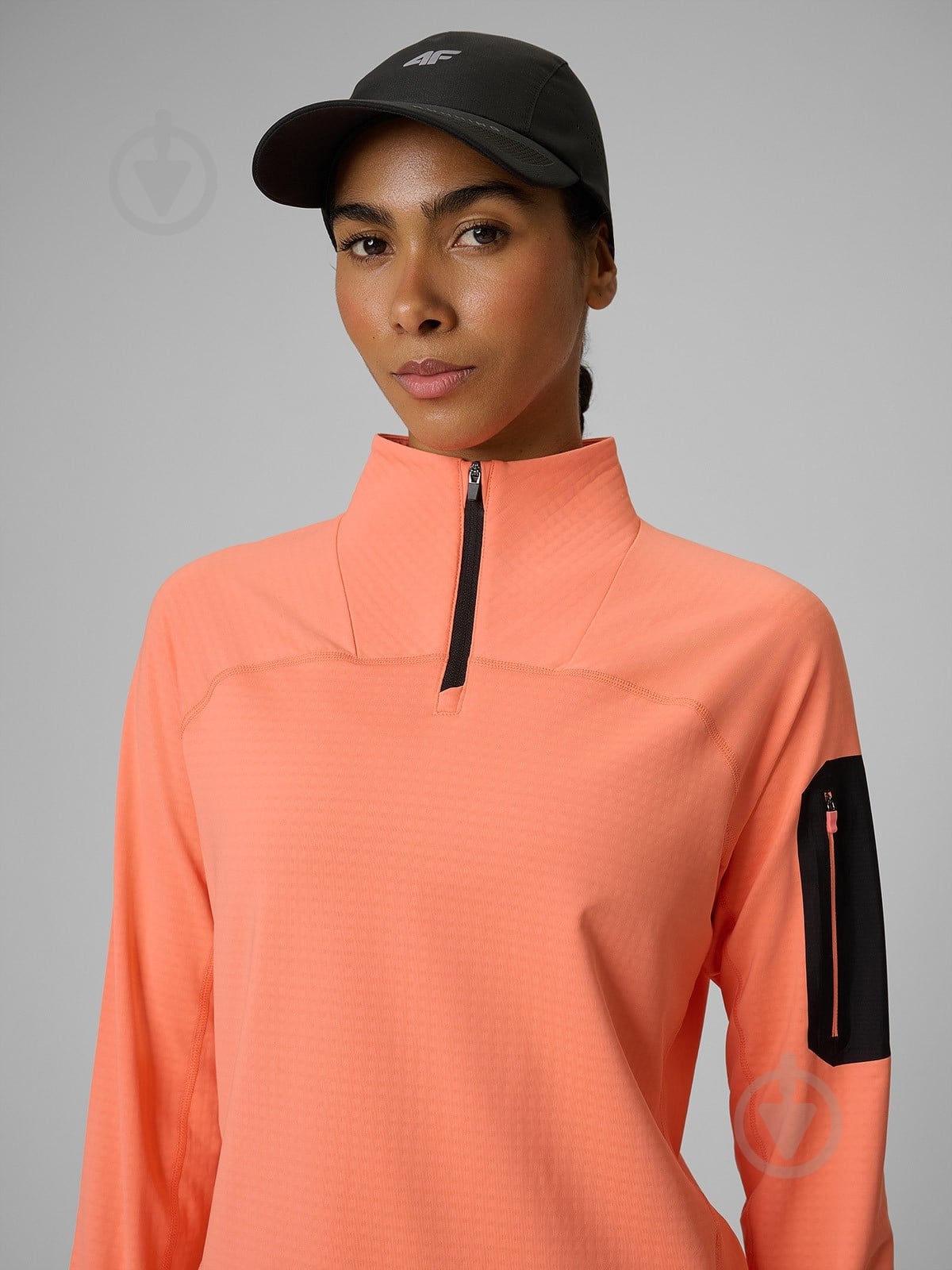 Джемпер 4F SWEATSHIRT FNK F642 4FWSS26TFSWF642-70S р.S оранжевый - фото 4 Джемпер 4F SWEATSHIRT FNK F642 4FWSS26TFSWF642-70S р.S оранжевый - фото 4