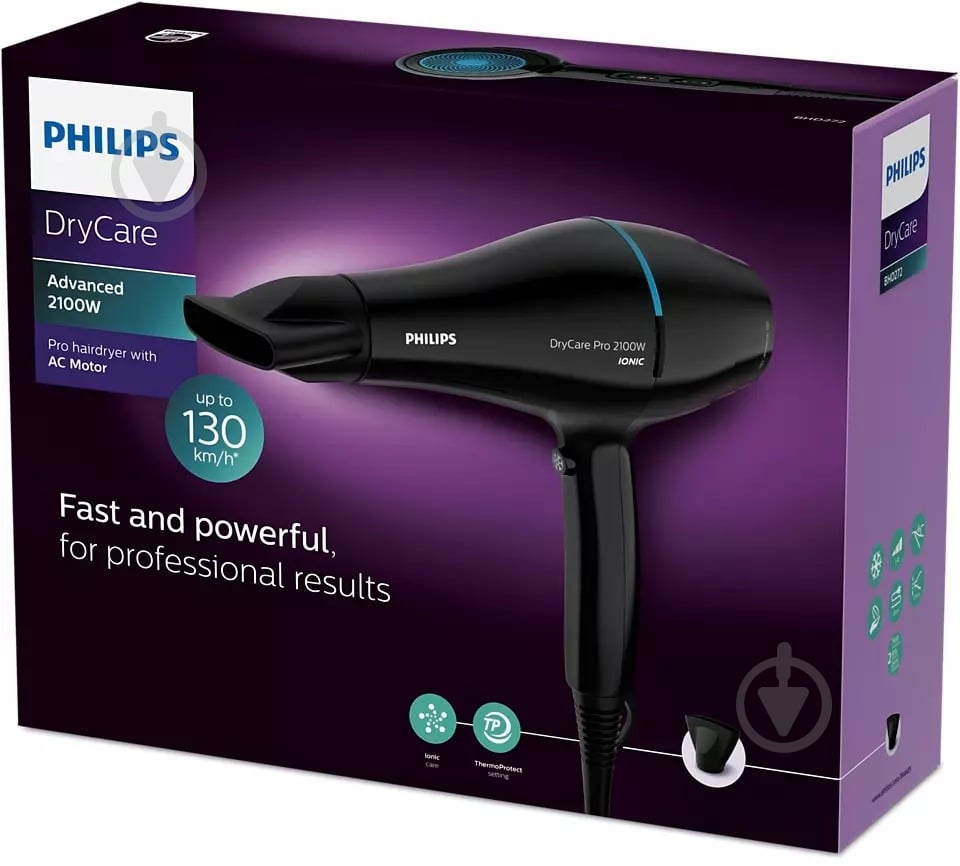 ВИТРИНА! Фен Philips DryCare BHD272/00 - фото 11