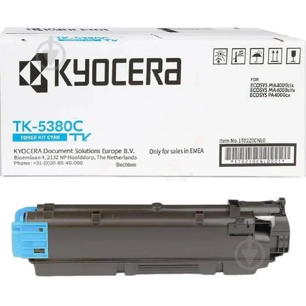 Тонер-картридж Kyocera TK-5380C блакитний - фото 1