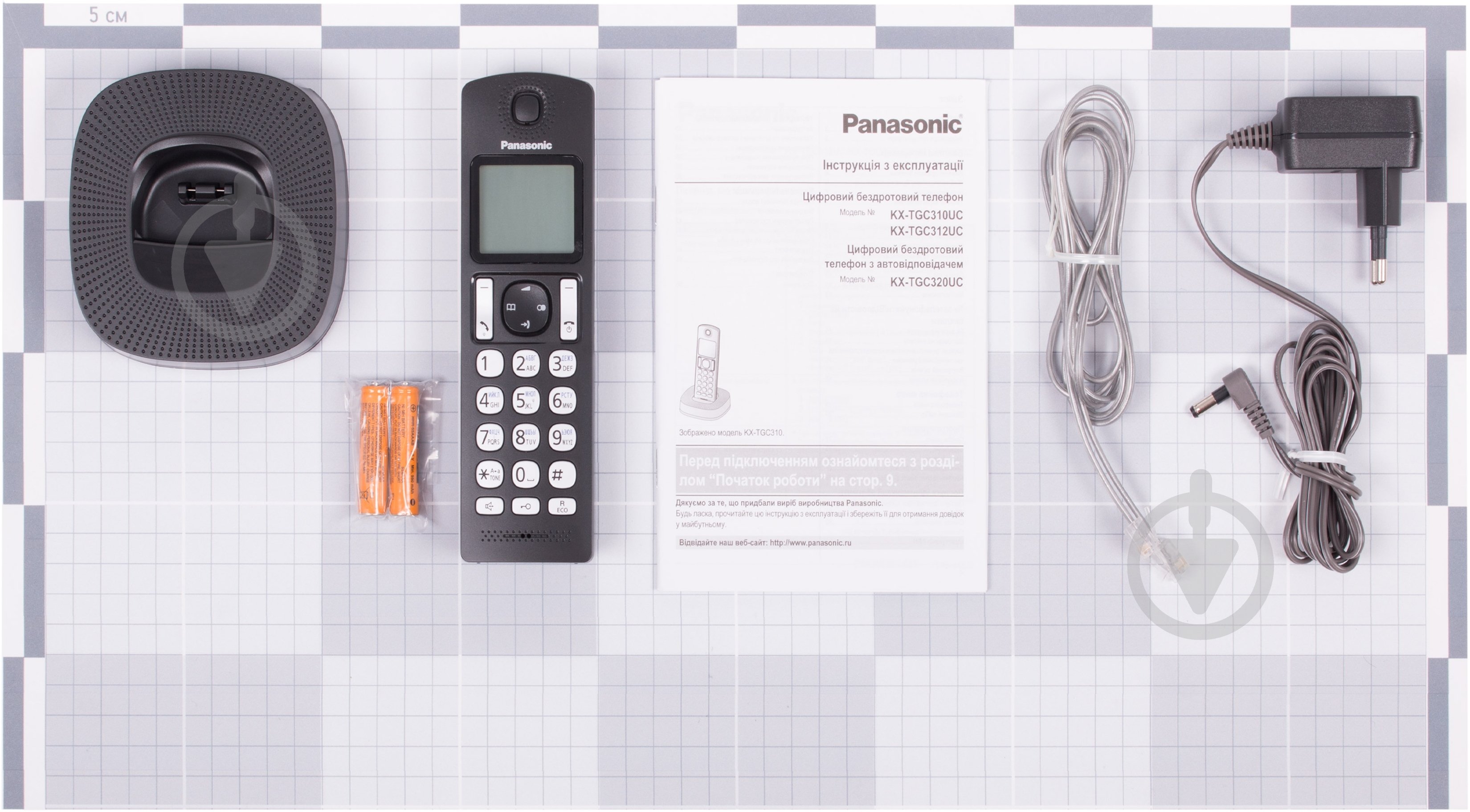 Телефон Panasonic KX-TGC310UC1 Black - фото 9