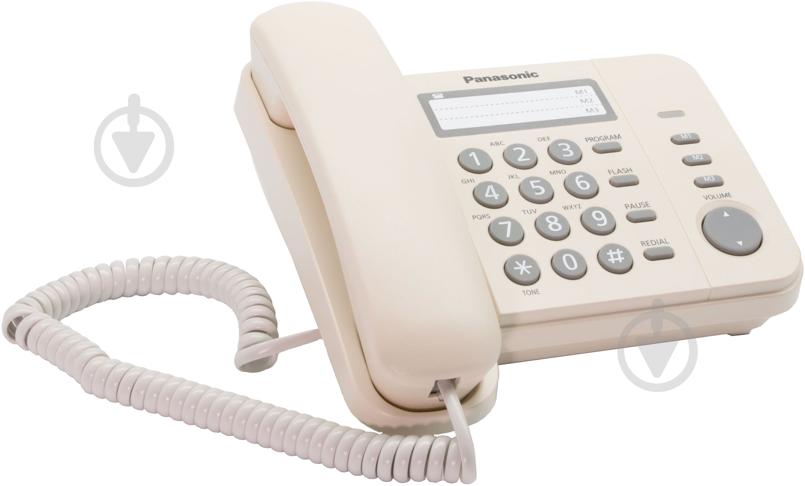 Телефон Panasonic KX-TS2352UAJ Beige - фото 1