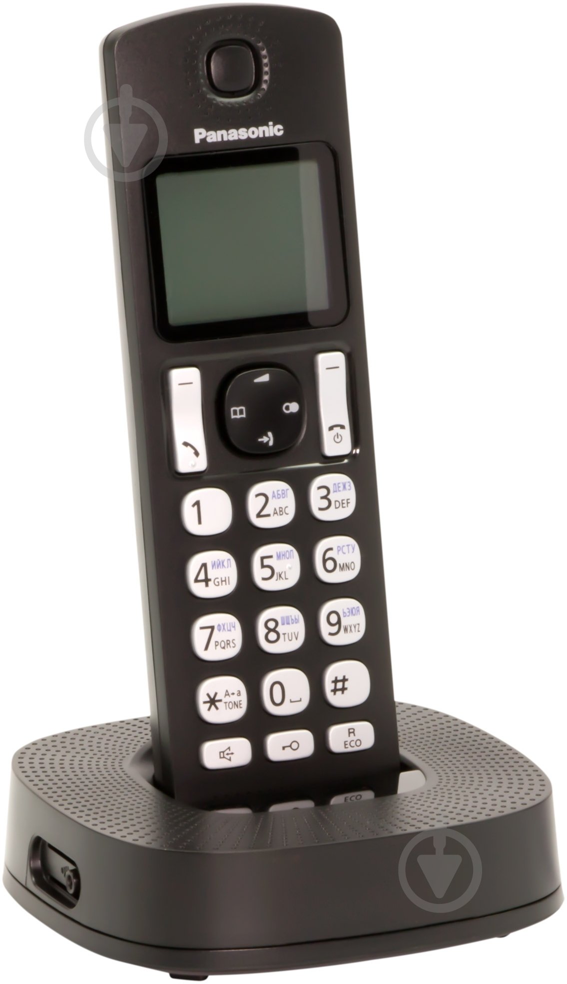 Телефон DECT PANASONIC KX-TGC310UCR Black Red - фото 1