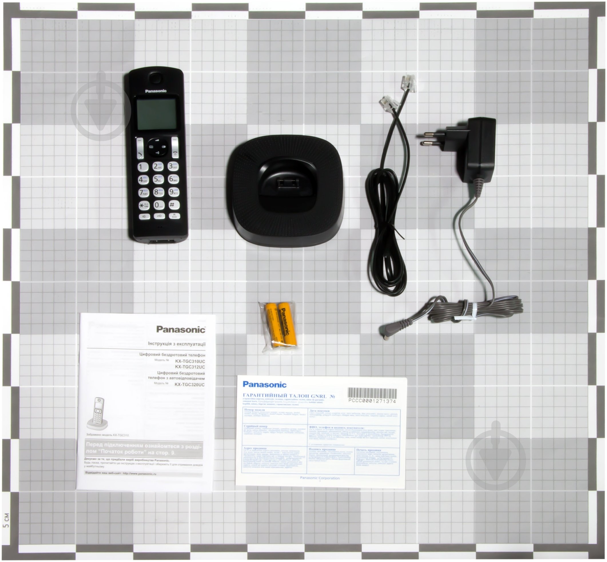 Телефон DECT PANASONIC KX-TGC310UCR Black Red - фото 4
