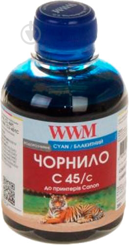 Чорнило WWM CL441/446/CLI-451C cyan - фото 1